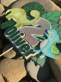 3D Cake Topper Dinosaur style 2 Theme