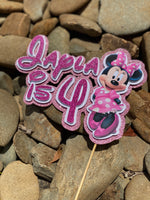 3D Cake Topper Minnie Mouse Theme