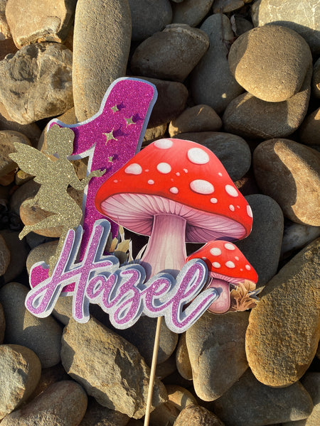 3D Cake Topper Fairy Garden Theme