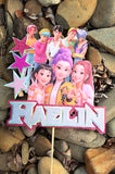 3D Cake Topper K Pop Demon Hunters + Saja Boys Theme