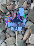 3D Cake Topper Fortnite + Characters Theme