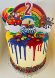 3D Cake Topper Wiggles Theme