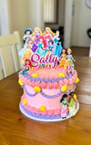 3D Cake Topper Princess theme