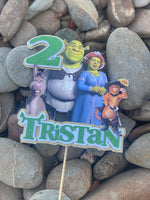 3D Cake Topper Shrek theme