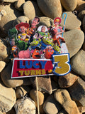 3D Cake Topper Toy Story style 1 theme