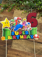 3D Cake Topper Mario Party Theme 1