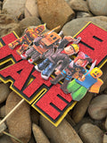 3D Cake Topper Roblox style 1 theme