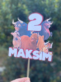3D Cake Topper Ferdinand Theme