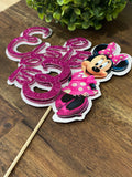 3D Cake Topper Minnie Mouse Theme