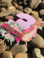 3D Cake Topper Flopsy Rabbit Theme