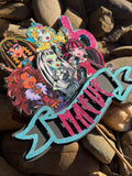 3D Cake Topper Monster High theme