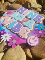 3D Cake Topper Nine is a Vibe Theme