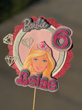 3D Cake Topper Barbie theme