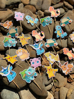 Pokémon cupcake toppers 12 pack