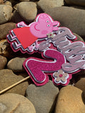 3D Cake Topper Peppa Pig Theme