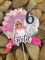 3D Cake Topper Taylor swift theme