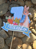 3D Cake Topper Peter Rabbit Theme