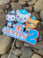 3D Cake Topper Octonauts Theme