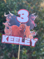 3D Cake Topper Ferdinand Theme
