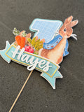 3D Cake Topper Peter Rabbit Theme