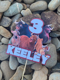 3D Cake Topper Ferdinand Theme