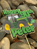 3D Cake Topper Tractor theme