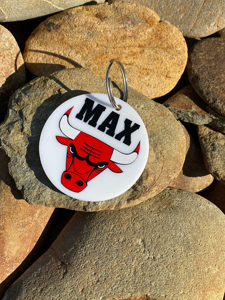 Personalised Bag Tags - Chicago Bulls