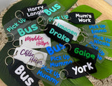 Personalised School Luggage Tags