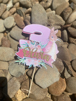 3D Cake Topper Flopsy Rabbit Theme