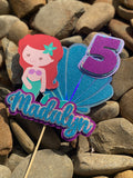 3D Cake Topper Mermaid style 1 Theme