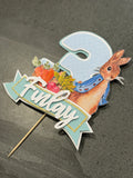 3D Cake Topper Peter Rabbit Theme