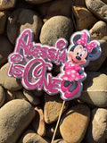 3D Cake Topper Minnie Mouse Theme