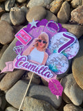 3D Cake Topper Taylor swift theme