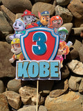 3D Cake Topper Paw Patrol