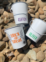 Halloween Trick or Treat Buckets