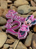 3D Cake Topper Minnie Mouse Theme