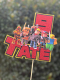 3D Cake Topper Roblox style 1 theme