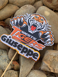 3D Cake Topper West Tigers Theme