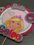 3D Cake Topper Barbie theme