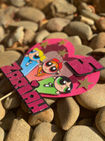 3D Cake Topper Powerpuff Girls theme