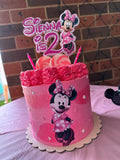 3D Cake Topper Minnie Mouse Theme