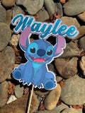 3D Cake Topper Stitch theme