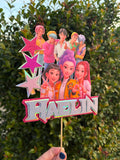 3D Cake Topper K Pop Demon Hunters + Saja Boys Theme