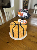 3D Cake Topper Basketball Theme