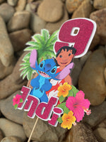 3D Cake Topper Lilo + Stitch theme