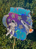 3D Cake Topper Space Theme