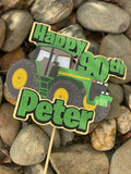3D Cake Topper Tractor theme
