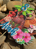 3D Cake Topper Moana Theme