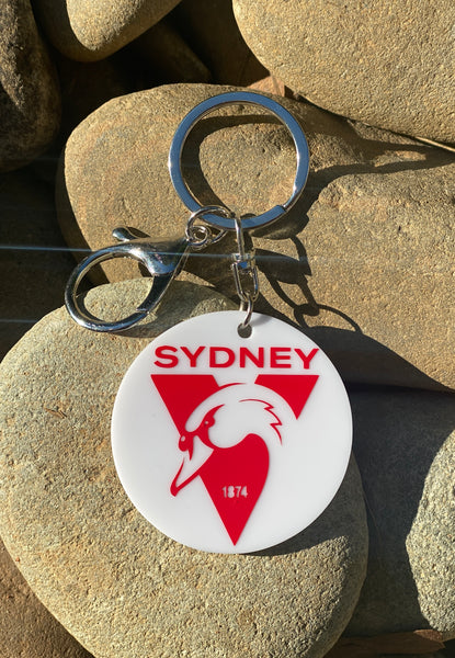 Personalised Bag Tags - Sydney Swans