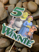 3D Cake Topper Shrek theme
